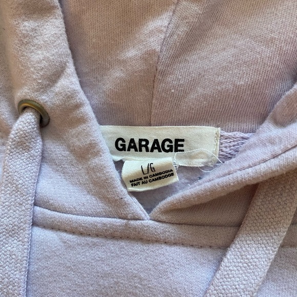 Garage cropped hoodie - Picture 3 of 3